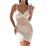 Marjolaine Lingerie Nuisette Jupe Portefeuille en Maille