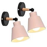 TOKIUS 2 Packs Appliques Murales Vintages Industrielles