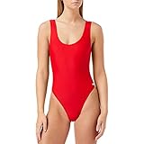 Haute pression 100 Maillot de Bain Une pièce, Rouge,