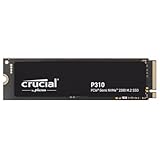 Crucial P310 SSD 1To PCIe Gen4 NVMe M.2 2280, jusqu’à