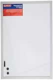 Herlitz 10524627 Tableau blanc aimanté 40 x 60 cm (Blanc/cadre