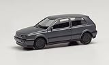 Herpa - VW Golf III VR6 Gris nard, Jantes Grises