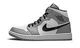 Jordan Air 1 Mid Light Smoke Grey 554724-092