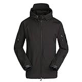 Bruce Lin Homme Tactique Camouflage Veste Softshell