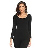 Mcilia Haut/Maillot de Corps à Manches Longues et col