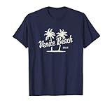 Venice Beach California Vintage 70's Palm Trees Graphique