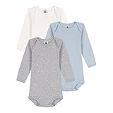 Petit Bateau Bébé garçon Petit Bateau 3 BODIES manches