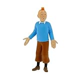 Moulinsart Figurine de Collection Tintin en Pull Bleu