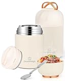 Dreamhigh® Thermos Alimentaire Chaud 850 ml, Acier
