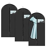 Housses de Vêtements 60 x 140 CM,Pliable Housse de