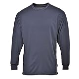 Portwest T-shirt ML thermique baselayer, Couleur: Anthracite,