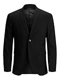 JACK&JONES PLUS Jprfranco Blazer PS Noos Veste, Noir,