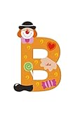Sevi Lettre déco bois-Lettre Clown B