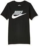 Nike B NSW Tee Futura Icon TD T-Shirt Garçon, Black/(lt