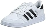 adidas BREAKNET, Chaussures de Tennis Femme, FTW Bla/Negbás/Plamet,