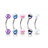 Lovepiercing Lot 5 Piercings Arcade SWANN Sourcil Oreille