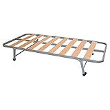 Sommier inférieur à lattes avec pieds rétractables