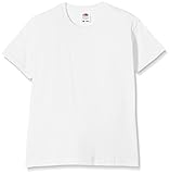 Fruit of the Loom SS132B - T-Shirt - Fille - Blanc