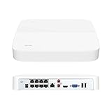Tenda NVR 8 Canaux, 4K PoE Vidéo Surveillance Enregistreur,