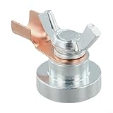 Pince de mise à la terre magnétique en fer, installation