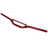 GUIDON SCOOT REPLAY STREET ALU ROUGE L625MM AVEC BARRE