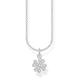 THOMAS SABO Collier Femme Trèfle Feuille Argent 925
