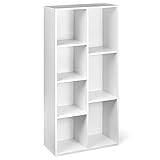 Amazon Basics Bibliothèque avec 7 compartiments, étagère