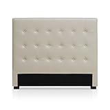 Menzzo HB140 Contemporain Luxor Tête de Lit Bois Beige