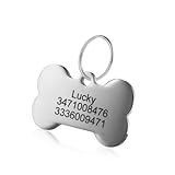 KSZ Médaille Chien et Chat Identification Gravure Personnalisé