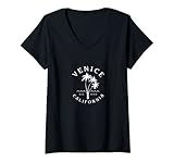 Femme Venice Beach California Palmier vintage T-Shirt