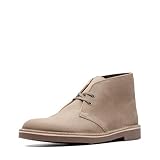 Clarks Homme Bushacre 2 Bottine Chukka, Taupe Distressed,