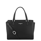 LANCASTER Sac a main en cuir Ref 38651 Noir 29 * 21*