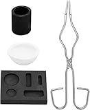 Kit de Creuset Fonderie, 4 Pièces Graphite Creuset