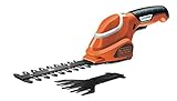 BLACK+DECKER Sculpte-Haies Electrique 7,2 V, Cisaille