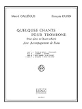 Galiegue quelques chants vol 4 romance 2 or 3 trombones