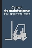 Carnet de Maintenance pour Appareil de Levage: Fiche
