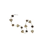 Antic Line Guirlande Coeur et Pommes de pin-cordelette