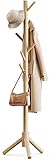 Pipishell Porte-manteau en bois avec 3 options de hauteur