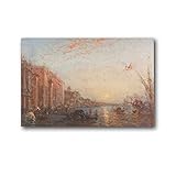 Poster Inondation À Venise (1880-1900) par Félix Ziem