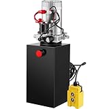 VEVOR Pompe Hydraulique 12 V 10 L Pompe Hydraulique