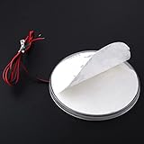 SMTHOME 82mm Badge Logo Emblème LED Fond Lumineux Compatible