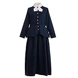 GRACEART Victorienne Robe Déguisement Nounou Mary Poppins