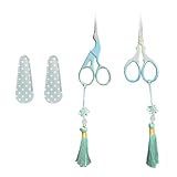 2Pcs Broderie Ciseaux En Acier Inoxydable,Petit Sharp