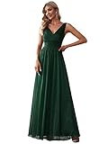 Ever-Pretty Robe de Soirée Col en V Taille Empire A-Line