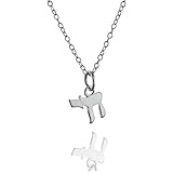 FashionJunkie4Life Collier à breloques en argent sterling