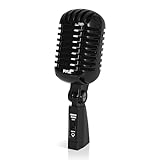 Pyle Micro, Microphone Dynamique Vocal Rétro Classique,