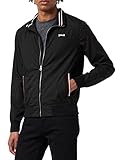 Schott NYC Homme Kenton Jacket, Noir, L EU