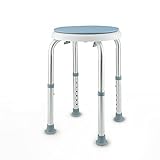 Tabouret de Douche, Tabouret de Bain, Réglable en Hauteur