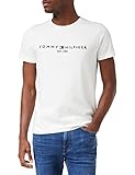 Tommy Hilfiger Homme Top de Sport Tommy Logo Tee Blanc
