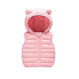 Odziezet Gilet Bébé en Coton Léger Manteau d'hiver